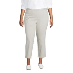Lands' End Women's Mid Rise Pull On Knockabout Chino Crop Pants -Agnes Orinda Shop GUEST 0019a2ae 2e3a 493a a465 c8ac185f1267