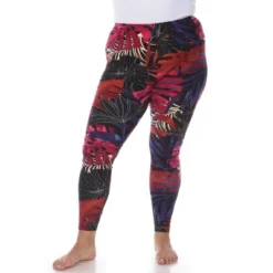 Plus Size Super Soft Tropical Printed Leggings -Agnes Orinda Shop GUEST 03e840ed 4135 4160 bdb7 4ad524e425d4