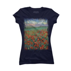 Junior's Design By Humans POPPIES By Creese T-Shirt -Agnes Orinda Shop GUEST 05bf99be 3ebd 4b58 8484 cea0c8d52401