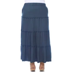 Plus Size Tiered Maxi Skirt -Agnes Orinda Shop GUEST 069ec700 4bd6 49f3 8c06 c10a88514ad4