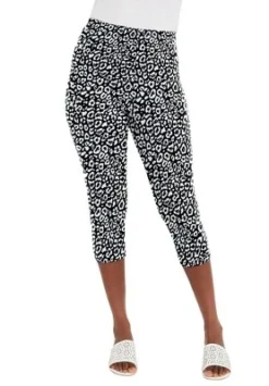 Jessica London Women’s Plus Size Everyday Capri Legging -Agnes Orinda Shop GUEST 073029df bd55 4b87 b188 7134d0c3bd7a
