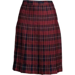Lands' End Lands' End School Uniform Women's Plaid Pleated Skirt Below The Knee -Agnes Orinda Shop GUEST 087e816b 640e 4eeb a7cd bfe96c936557