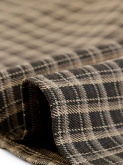 Allegra K Women's Plaid Vintage High Waist Double Belted A-Line Midi Skirt -Agnes Orinda Shop GUEST 10b3e1ca a4da 4f33 97f4 5f2b3dd25ecd