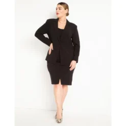 ELOQUII Women’s Plus Size The 365 Suit Wrap Pencil Skirt -Agnes Orinda Shop GUEST 14ca9e88 0fd3 4811 8cde 84db46d713bb
