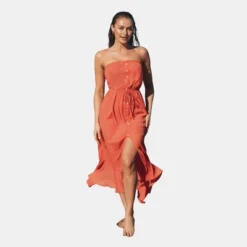 Women's Drawstring Ruffled Maxi Tube Dress - Cupshe 11 Women's Drawstring Ruffled Maxi Tube Dress - Cupshe -Agnes Orinda Shop GUEST 1714b746 1b34 4ad4 868c 4f960096896d