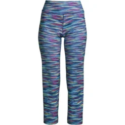 Lands' End Lands' End Women's Tall Active Crop Yoga Pants -Agnes Orinda Shop GUEST 1743d0f0 e3fc 49cb a3cd 7e47f4e3f660