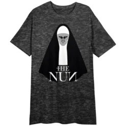 The Nun Logo Crew Neck Short Sleeve Charcoal Heather Women's Night Shirt 8 The Nun Logo Crew Neck Short Sleeve Charcoal Heather Women's Night Shirt -Agnes Orinda Shop GUEST 1828a92d df36 40c3 b4e3 1ba1b9918a38