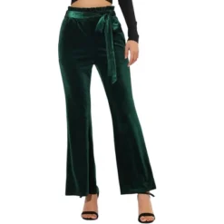 Allegra K Women's Velvet Tie Waist Stretchy Wide Leg Pants With Pockets 16 Allegra K Women's Velvet Tie Waist Stretchy Wide Leg Pants With Pockets -Agnes Orinda Shop GUEST 1aef6258 3ac2 472f 866a c4b521fa2dcd