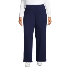 Lands' End Women's Starfish Mid Rise Wide Leg Pull On Pants -Agnes Orinda Shop GUEST 1c354999 6dd0 4ec2 bfa5 180db92ab42f