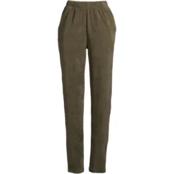 Lands' End Women's Sport Knit High Rise Corduroy Elastic Waist Pants -Agnes Orinda Shop GUEST 1c85c8e0 7858 4bba 83c2 87001cd89d17