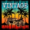 Junior's Design By Humans Vintage Classic Car At Beach By Punsalan T-Shirt