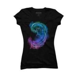 Junior's Design By Humans Fibonacci By Timea T-Shirt -Agnes Orinda Shop GUEST 23dead2f e972 4626 9b83 6cb116e1ad49