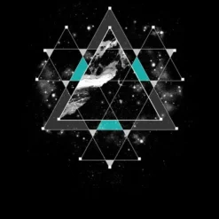 Junior's Design By Humans Time & Space By Expo T-Shirt