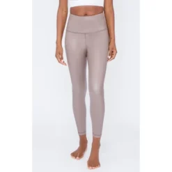 90 Degree By Reflex Womens Super High Waist Faux Leather Fleece Lined Ankle Leggings -Agnes Orinda Shop GUEST 26468a69 29a3 48a0 933e e3a2c328561a