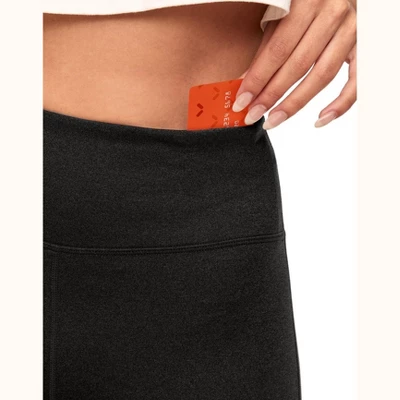 Walkpop Women's Haley Heather Shorty Legging Activewear 2 Walkpop Women's Haley Heather Shorty Legging Activewear - Image 2