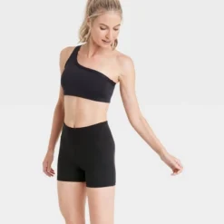 Women's Brushed Sculpt Mid-Rise Bike Shorts 4" - All In Motion™ -Agnes Orinda Shop GUEST 2ba751e5 18e7 4db3 be80 f28f29fae57a