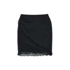 Women's Coastal Cowgirl Layered Mini Skirt -Agnes Orinda Shop GUEST 2f4a4619 7252 4923 9229 7de0e558b9f4