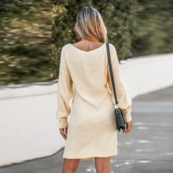 Women's Belted Cream Mini Sweater Dress - Cupshe 11 Women's Belted Cream Mini Sweater Dress - Cupshe -Agnes Orinda Shop GUEST 302f27e1 d125 409e bb71 9204179fc515