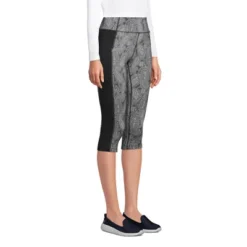Lands' End Women's Active Compression Slimming Pocket Capri Leggings -Agnes Orinda Shop GUEST 3d1438a5 e9bb 4e85 89e5 921e7e7f7036