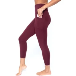 Yogalicious - Women's High Waist Side Pocket 7/8 Ankle Legging -Agnes Orinda Shop GUEST 45a2bacf 8f3e 4137 ae35 dbae959b9557