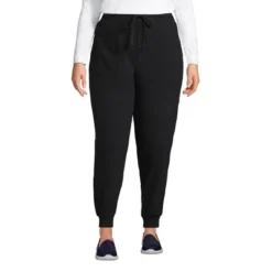 Lands' End Women's Tie Waist T100 Fleece Jogger Pants -Agnes Orinda Shop GUEST 47a56784 7fbc 485e 964d 4850a38b066c