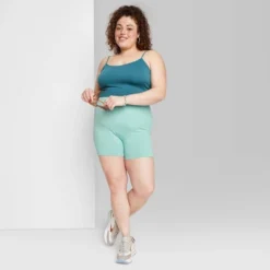 Women's High-Rise Seamless Bike Shorts - Wild Fable™ -Agnes Orinda Shop GUEST 4c407bbe 89f5 4d3f 984f dbfb7f047480