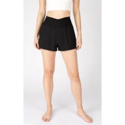 Yogalicious Womens Lightstreme Hybrid Backflip Short With Pockets -Agnes Orinda Shop GUEST 4c623c4d f4fd 490f 81bb a10692e93ae4