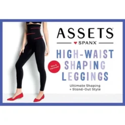 ASSETS By SPANX Women's High-Waist Seamless Leggings - Black -Agnes Orinda Shop GUEST 52e431f0 75bf 45fc a6c9 4a084d2263af