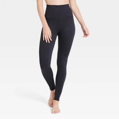 Women's Ultra High-Rise Seamless Waffle Leggings 26" - All In Motion™ 5 Women's Ultra High-Rise Seamless Waffle Leggings 26" - All In Motion™ - Image 5