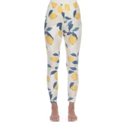 Women's Super Soft Tropical Printed Leggings - White Mark -Agnes Orinda Shop GUEST 585d50ef 2fc2 4323 a342 6ca1c882da0c