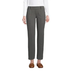 Lands' End Women's Starfish Mid Rise Elastic Waist Pull On Utility Ankle Pants 10 Lands' End Women's Starfish Mid Rise Elastic Waist Pull On Utility Ankle Pants -Agnes Orinda Shop GUEST 5cabb1b4 3efa 4b96 b140 3d839b9f42ab
