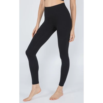 90 Degree By Reflex Womens Powerflex Polygiene High Waist Full Length Legging 6 90 Degree By Reflex Womens Powerflex Polygiene High Waist Full Length Legging - Image 6