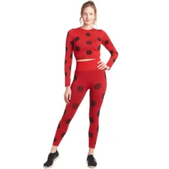 Miraculous Ladybug Womens Leggings Active Cosplay - Seamless For Gym Workout, Exercise, Yoga, Running By MAXXIM -Agnes Orinda Shop GUEST 5e6a809f 738b 4c83 8f95 32f1718d3ab3