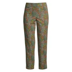 Lands' End Women's Mid Rise Pull On Knockabout Chino Crop Pants -Agnes Orinda Shop GUEST 5f813f90 0393 4a0c a6bb 8e8394abd07b