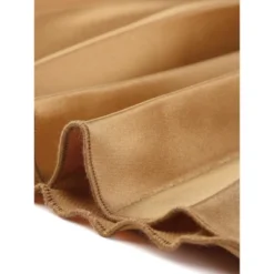 Agnes Orinda Women's Plus Size Pleated Stretched High Waist Premium Metallic Shiny Midi Skirts -Agnes Orinda Shop GUEST 609166e4 03c5 45a2 8fef 982e7d334e4b