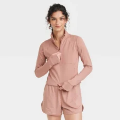 Women's 1/2 Zip Jacket - All In Motion™ -Agnes Orinda Shop GUEST 6df6530a 1336 4267 a8ce b1d137ca50ea