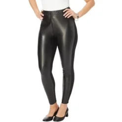 Jessica London Women’s Plus Size Faux Leather Leggings -Agnes Orinda Shop GUEST 6f41e13d c43f 4807 9172 ed28cf5734f1
