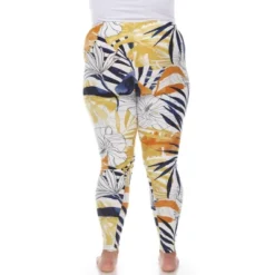 Plus Size Super Soft Tropical Printed Leggings -Agnes Orinda Shop GUEST 722b4b71 52f4 4f2f bb40 b408c58b8f7a