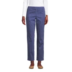 Lands' End Lands' End Women's Mid Rise Pull On Chino Ankle Pants -Agnes Orinda Shop GUEST 781a20d0 0027 48d7 bdb8 2e0142878bf5