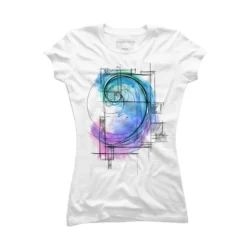 Junior's Design By Humans Fibonacci By Timea T-Shirt -Agnes Orinda Shop GUEST 7b03a182 e3a3 4d97 82e7 756a15ffa703