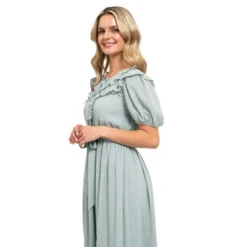 August Sky Women's Textured Midi Dress -Agnes Orinda Shop GUEST 7e5591b3 0ff5 4d16 be4e 7385fd0898ae