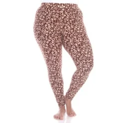 Plus Size Super Soft Leopard Printed Leggings - White Mark -Agnes Orinda Shop GUEST 81b6a4d6 a861 44ca 9e45 e25fa06b20e5
