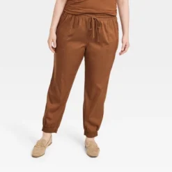 Women's High-Rise Woven Ankle Jogger Pants - A New Day™ -Agnes Orinda Shop GUEST 82d0af57 5519 42e6 900d 4a779e5c71b7