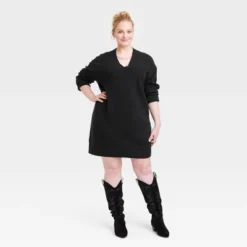 Women's Long Sleeve Tunic Mini Sweater Dress - Universal Thread™ -Agnes Orinda Shop GUEST 8485068b 3b45 49d0 aaab 3d239d55bbed