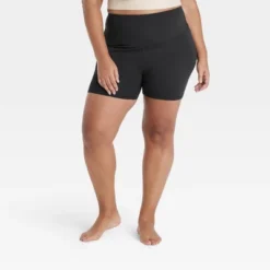Women's Brushed Sculpt Bike Shorts 5" - All In Motion™ -Agnes Orinda Shop GUEST 849b5784 b477 4b4e 97cc 2d037b3545fc