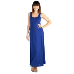 24seven Comfort Apparel Slim Fit A Line Sleeveless Maxi Dress -Agnes Orinda Shop GUEST 8503b8ba 9c92 40de 810d 40139f8be169