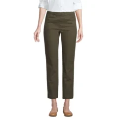 Lands' End Women's Mid Rise Pull On Knockabout Chino Crop Pants -Agnes Orinda Shop GUEST 882517e7 3aa1 43ed a7f3 87ce5f98c619