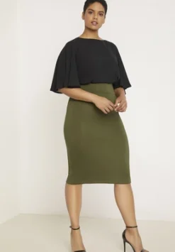 ELOQUII Women’s Plus Size Neoprene Pencil Skirt -Agnes Orinda Shop GUEST 8d37240a 3e35 4dd7 bb3b cc0a0117ea30