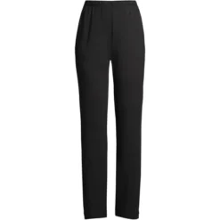Lands' End Women's Tall Sport Knit High Rise Elastic Waist Pull On Pants -Agnes Orinda Shop GUEST 918a7f07 bc54 4d47 b3a7 84601e047af5