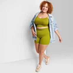 Women's High-Rise Seamless Bike Shorts - Wild Fable™ -Agnes Orinda Shop GUEST 91b683cd bb0c 48d4 a958 fb5e895e3c1e